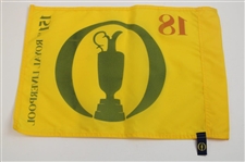 2023 The OPEN Championship at Royal Liverpool Yellow Screen Flag