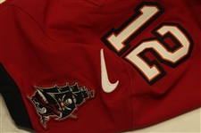 7x Super Bowl Champ Tom Brady Signed Tampa Bay Buccaneers #12 Red NFL Jersey JSA ALOA