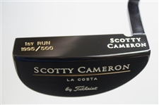 Scotty Cameron by Titleist La Costa 1st Run 1995/500 Putter w/Black Headcover