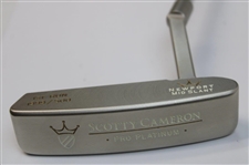 Scotty Cameron Pro Platinum Mid Slant 1st Run 1999/500 Putter w/Gray Headcover