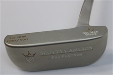 Scotty Cameron Del Mar Three Pro Platinum 1st Run  1999/500 Putter w/Gray Headcover