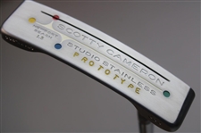 Scotty Cameron Newport Beach 1.5-Studio Stainless Prototype Putter w/Blue Headcover