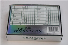 2003 Masters Tournament Dozen Titleist Golf Balls in Original Box