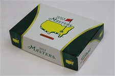 2013 Masters Tournament Dozen Titlest Velocity Golf Balls in Original Box