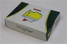 2013 Masters Tournament Dozen Titlest Velocity Golf Balls in Original Box
