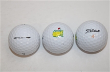 2013 Masters Tournament Dozen Titlest Velocity Golf Balls in Original Box