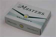 2015 Masters Tournament Dozen Titlest Velocity Golf Balls in Original Box