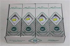 2020 Masters Tournament Dozen Titlest Velocity Golf Balls in Original Box