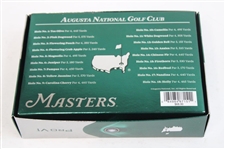 Undated Masters Tournament Dozen Titlest Pro-V1 Golf Balls in Original Box