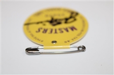 Jack Nicklaus Signed 1965 Masters Tournament SERIES Badge #19479 JSA ALOA