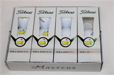 2014 Masters Tournament Titleist Velocity Golf Balls (3 Sleeves + 2 Balls) in Original Box