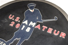 2018 US Amateur at Pebble Beach Resorts Course Used Tee Marker - Hovland Win