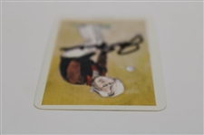 Jack Nicklaus Signed 1979 Venorlandus World of Sport Our Heroes Flik-Cards Golf Card #22 JSA ALOA