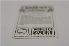 Jack Nicklaus Signed 1979 Venorlandus World of Sport Our Heroes Flik-Cards Golf Card #22 JSA ALOA