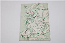 Jack Nicklaus Signed 1966 Masters Tournament Spectator Guide JSA ALOA