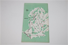 Jack Nicklaus Signed 1986 Masters Tournament Spectator Guide JSA ALOA