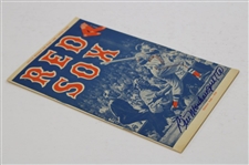 Ted Williams, Bill Monbouquette & Frank Malzone Signed 1959 Boston Red Sox Official Program JSA ALOA