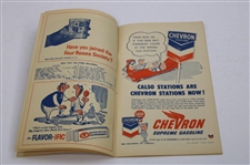 Ted Williams, Bill Monbouquette & Frank Malzone Signed 1959 Boston Red Sox Official Program JSA ALOA