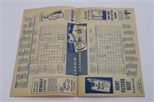 Ted Williams, Bill Monbouquette & Frank Malzone Signed 1959 Boston Red Sox Official Program JSA ALOA