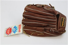 Joe Dimaggio Signed Wilson 3 Force Left Hand Baseball Glove - Unused JSA ALOA