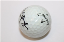 Jim Furyk Signed Callaway Golf Ball JSA ALOA