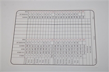 Corey Pavin Signed Shinnecock Hills Golf Club Scorecard JSA ALOA