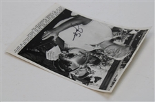 1959 Jack Nicklaus Signed Flint Open Golf Tournament Wire Photo July 6 JSA ALOA