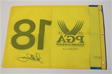 Rory McIlroy Signed 2014 PGA Championship at Valhalla Screen Flag JSA ALOA