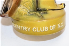 1972 Match Play Championship/Liggett & Myers Open at Country Club of N.C. Wild Turkey Decanter