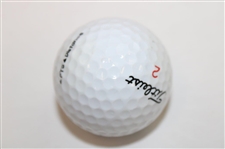 Peter Thomson Signed Titleist Royal Birkdale Logo Golf Ball - '54 (1st) Open Win Site JSA ALOA