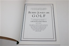 1930 'Bobby Jones on Golf' Book by Grantland Rice & a 1997 Revised Edition