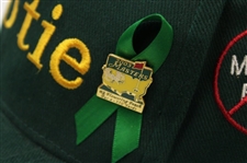 2003 HOOTIE Hat w/Crossed Out Martha Side Logo & 2003 Pin w/4 Crow's Nest Cups & 'I Support Hootie' Pin
