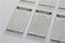 Eleven (11) Assorted Churchman's Prominent Golfers Cigarette Golf Cards Inc. Horton, Ray & others
