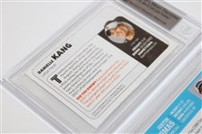 Justin Thomas, Danielle Kang & Jin Young Ko Beckett Graded SI For Kids Golf Cards
