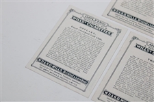 Five (5) Will's Cigarettes Ltd Ed Golf Cards - Hoylake, Westward Ho, Troon, Portrush & Sandwich