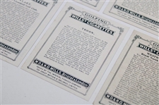 Five (5) Will's Cigarettes Ltd Ed Golf Cards - Hoylake, Westward Ho, Troon, Portrush & Sandwich