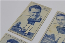 Six (6) TURF Cigarettes Sports Series Golf Cards - Cotton/Adams/Rees/Padgham/Burton/King