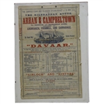 1896 KGC Competition Result Sheet for Club Silver Medal