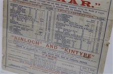 1896 KGC Competition Result Sheet for Club Silver Medal