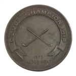 1973 Surrey County Golf Union 'Club Championship' at Walton Heath Medal in Case