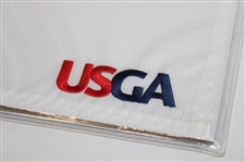 2023 US Open at Los Angeles Country Club White Embroidered Flag - New in Packaging
