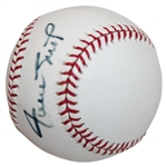 Willie Mays Signed Rawlings Official Major League Baseball JSA ALOA