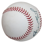 Willie Mays Signed Rawlings Official Major League Baseball JSA ALOA