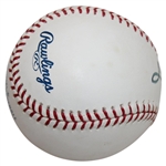 Willie Mays Signed Rawlings Official Major League Baseball JSA ALOA
