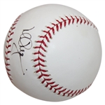 Mark McGwire Signed Rawlings Official Major League Baseball JSA ALOA