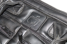 Augusta National Golf Club Masters Tournament Logo Black Leather Computer Bag