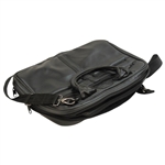 Augusta National Golf Club Masters Tournament Logo Black Leather Computer Bag