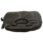 Augusta National Golf Club Masters Tournament Logo Black Leather Computer Bag