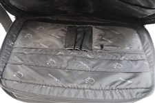 Augusta National Golf Club Masters Tournament Logo Black Leather Computer Bag