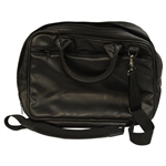 Augusta National Golf Club Masters Tournament Logo Black Leather Computer Bag